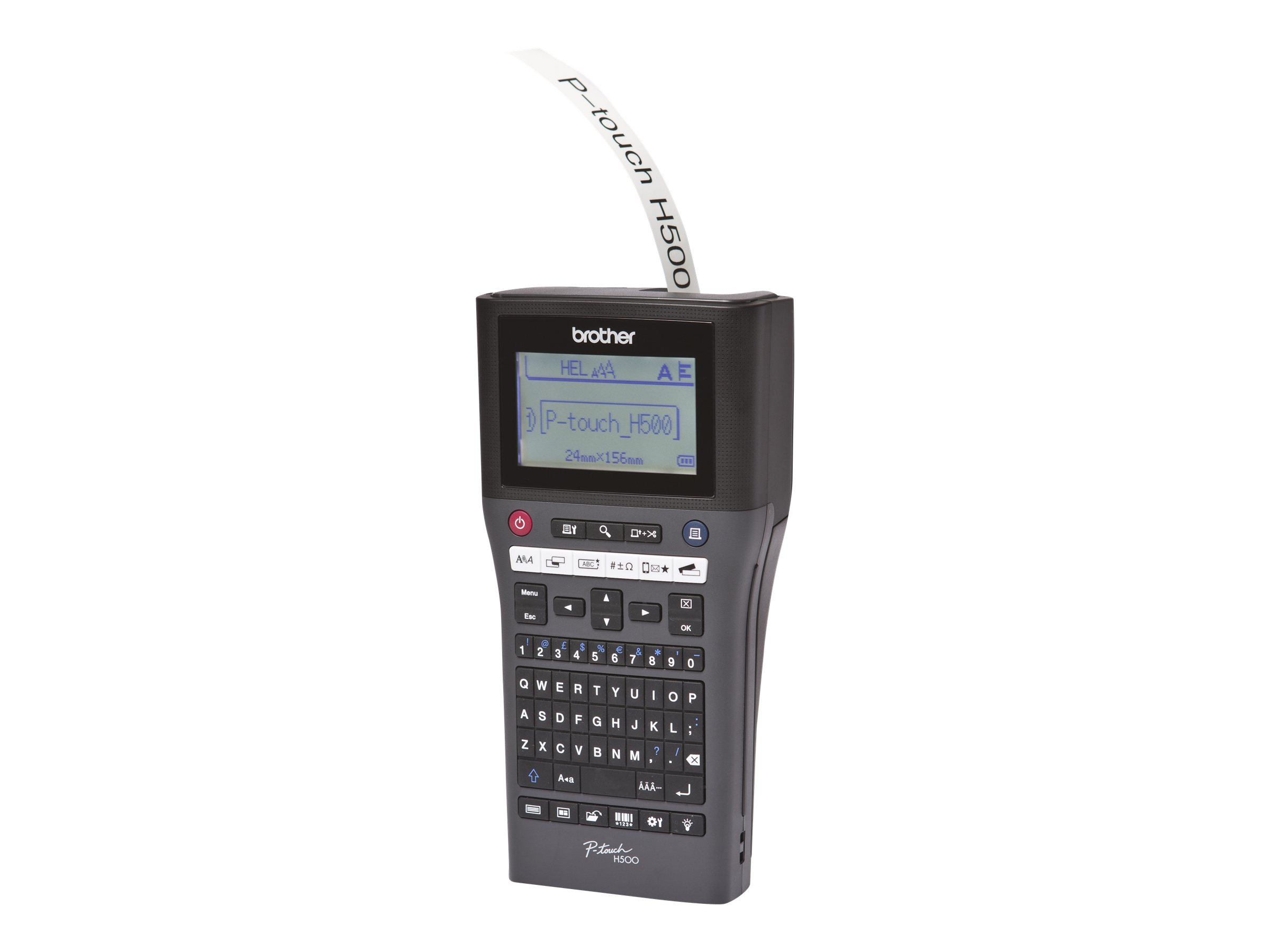 Brother P-Touch PT-H500 - Beschriftungsgerät - sw - Thermotransfer - Rolle (2,4 cm)